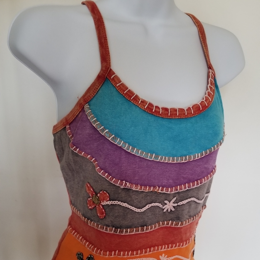 The Collection Royal beautiful multi color blouse